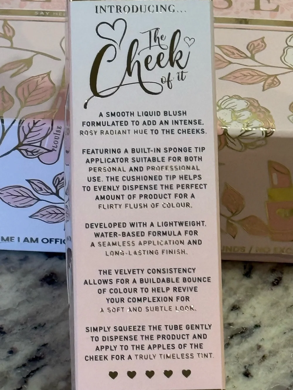 P. Louise  The Cheek Of It Liquid Blush - Pink Party. New in Box